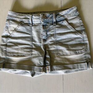 2/$20 SO Midi Low Rise Jean Shorts